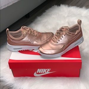 Rose gold nikes